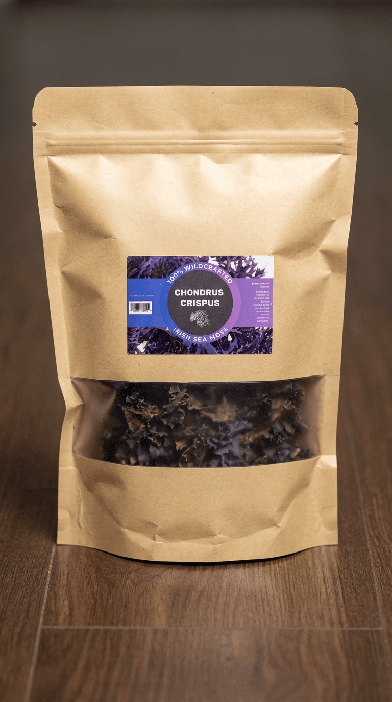 Raw Irish Moss – 4oz Pack